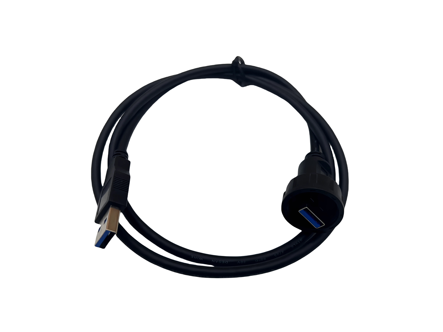 USB 3.0 防水面板延长线