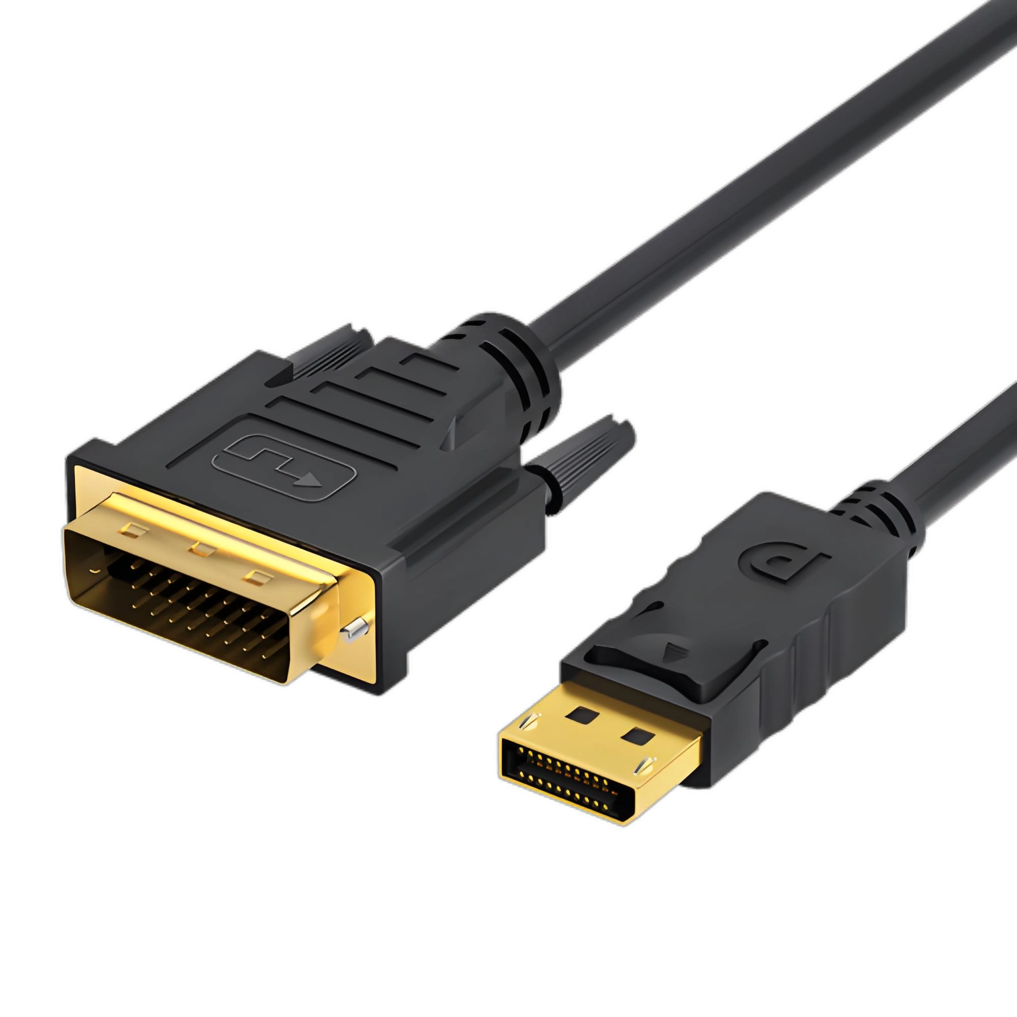 DVI 转 DP 高清转接线